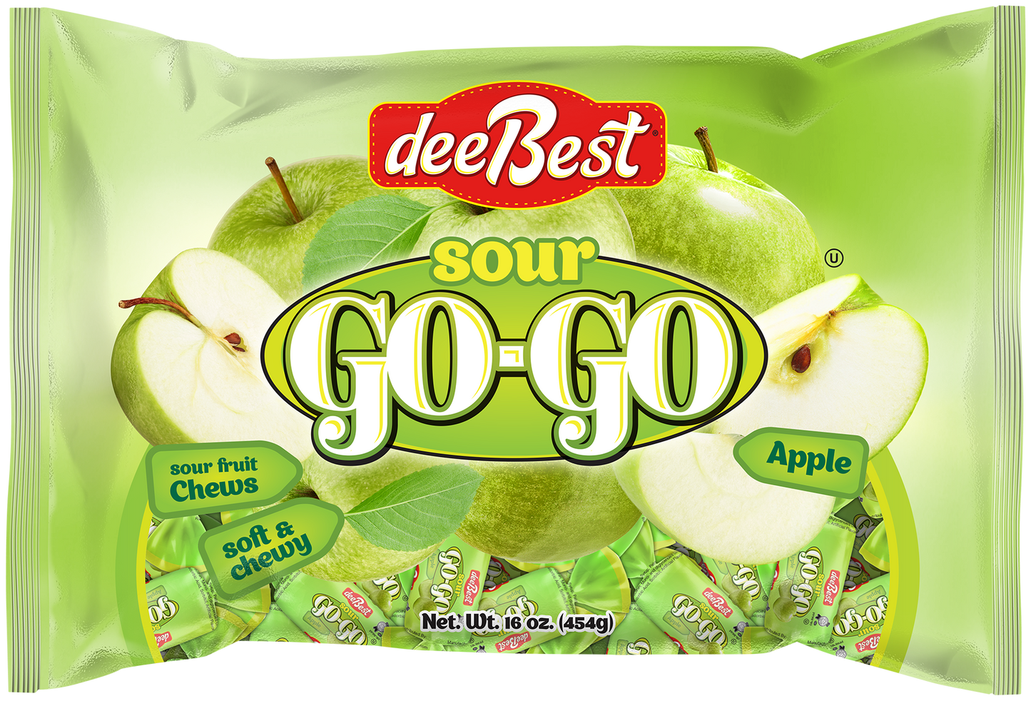 Dee Best GoGo Apple Sour Chews
