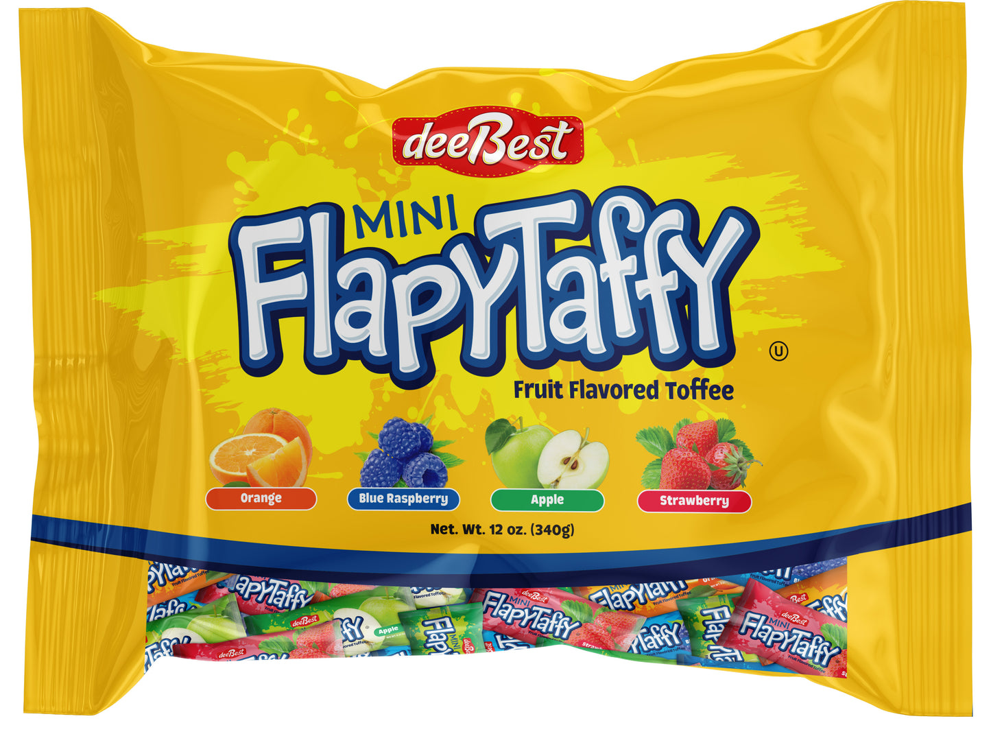 Dee Best Mini Flapy Taffy Assorted