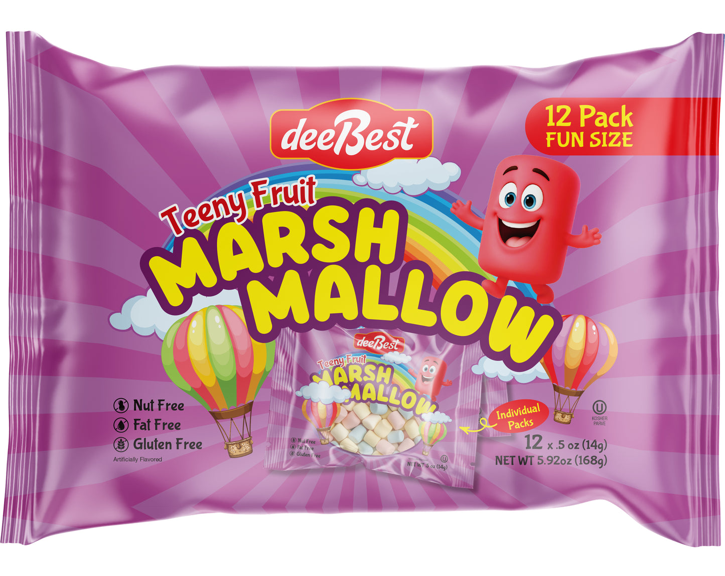 Dee Best Marshmallow Teeny Fruit