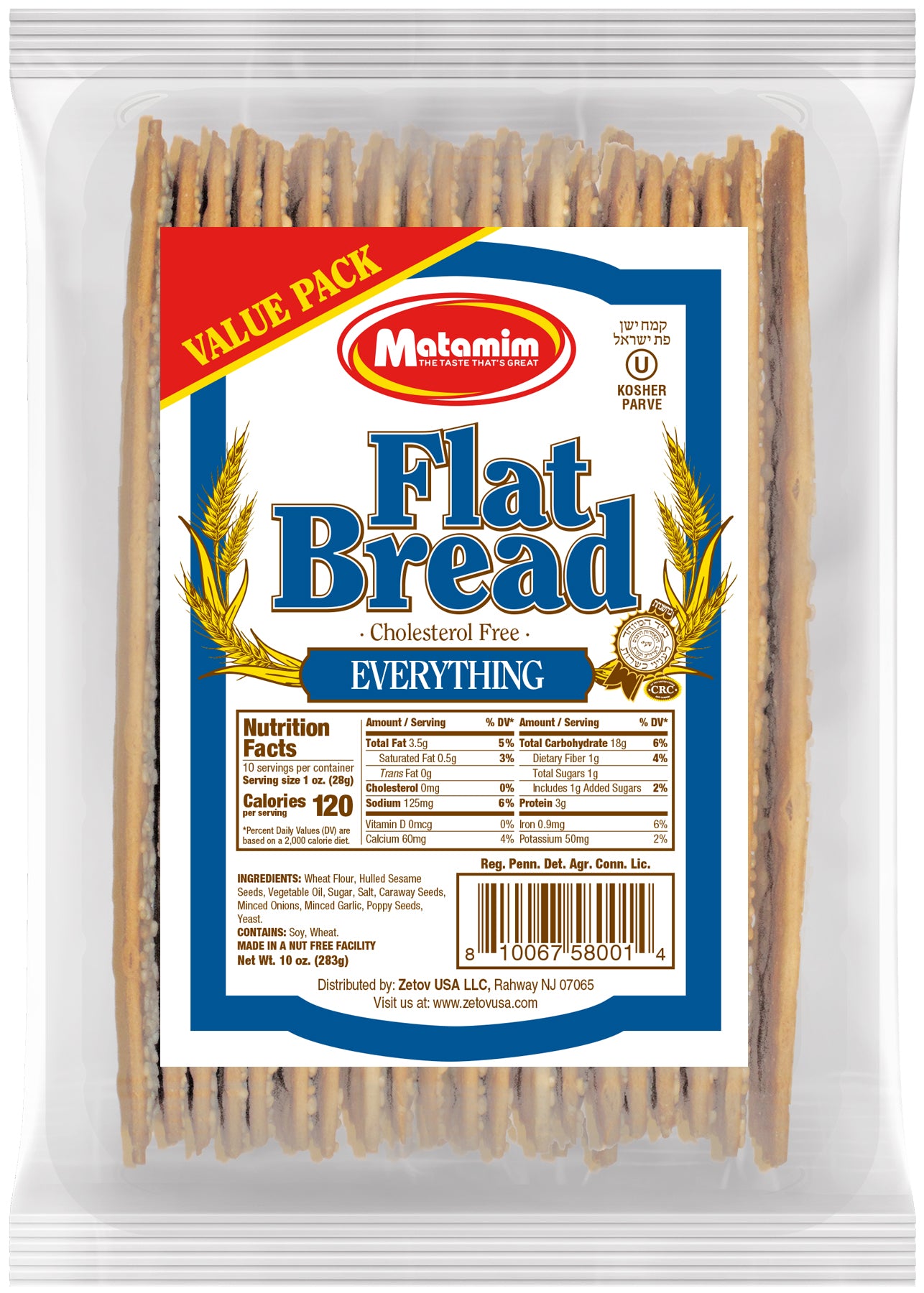 Matamim Everything Flatbread