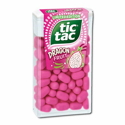 Tic Tac Dragon Fruit 100 Units