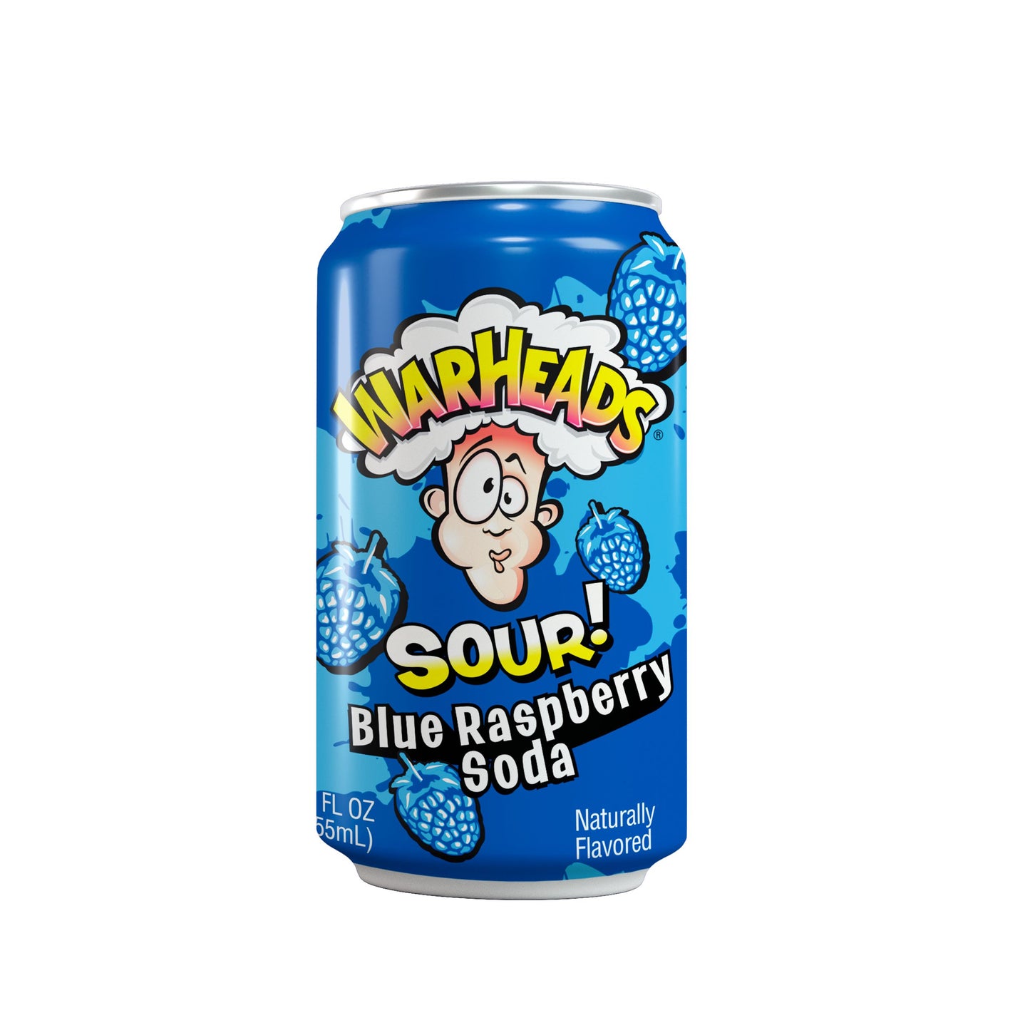 Warheads Sour Soda Blue Raspberry