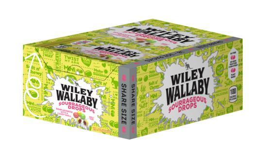 Wiley Wallaby Mini Sourrageous Drops