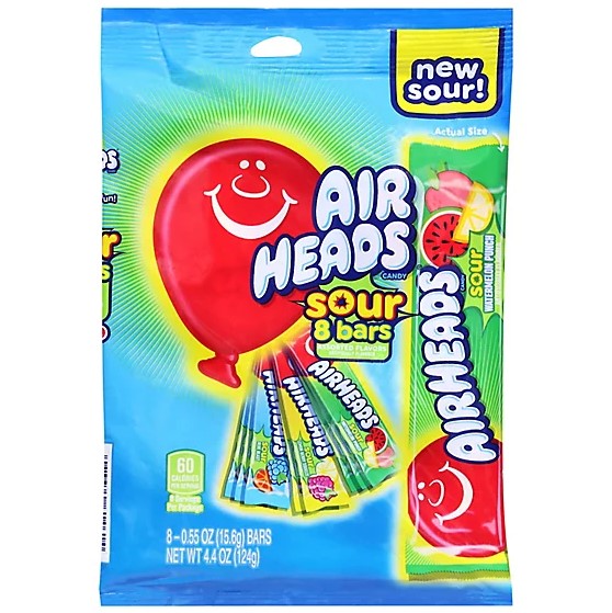 Air Heads Assorted Sour Bars