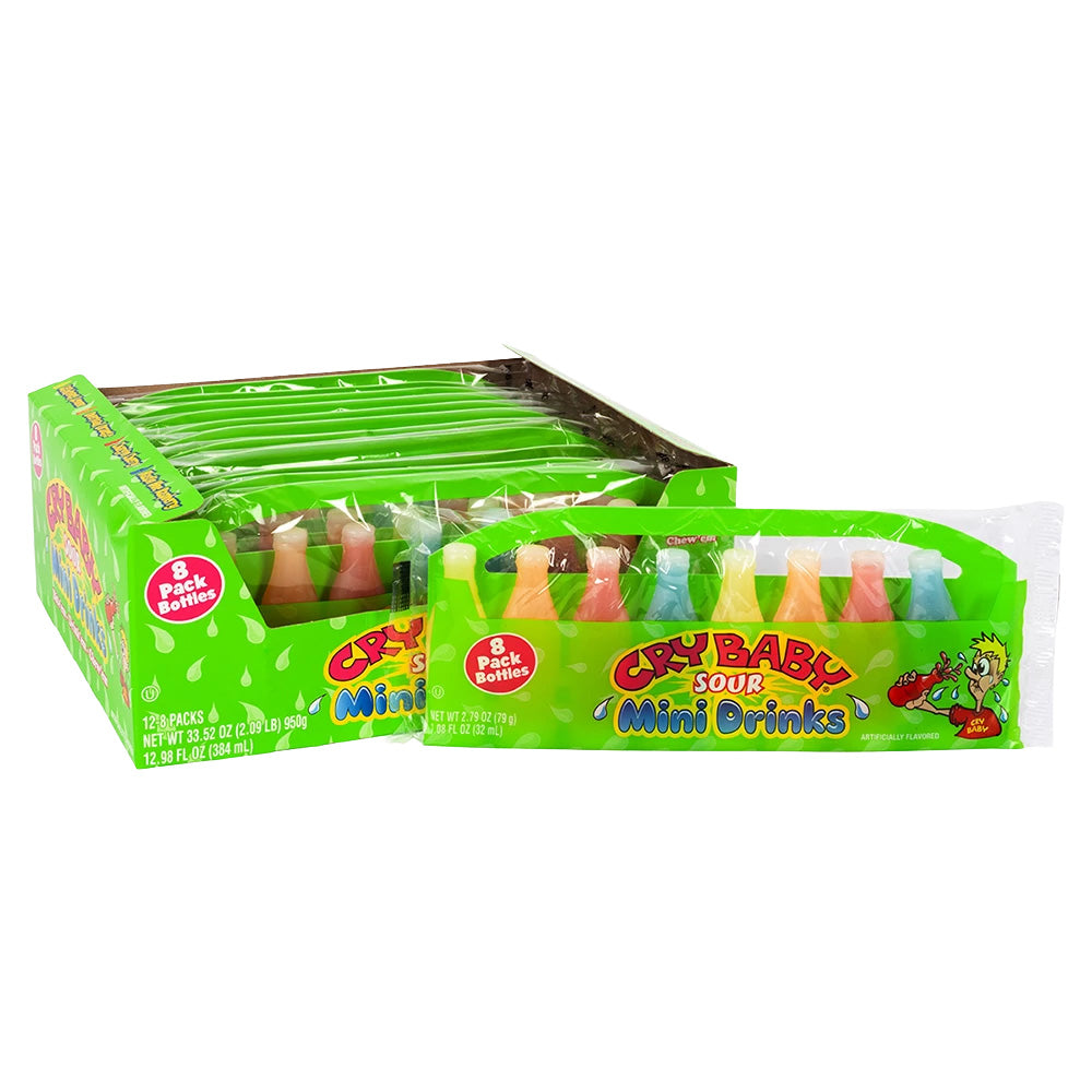 Cry Baby Wax Bottles 8 Pack