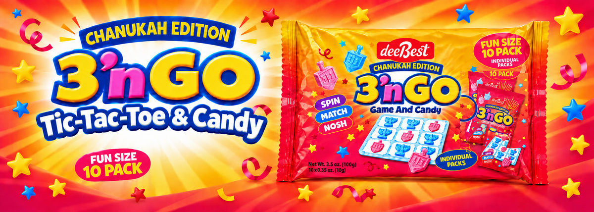 Chanukah 3 n Go Tic Tac Toe and Candy desktop banner