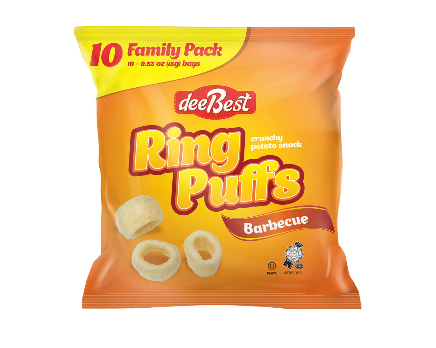 Dee Best Ring Puffs BBQ FAMPACK