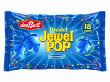 Dee Best Dreidel Jewel Pop Blue Raspberry