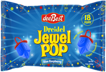 Dee Best Dreidel Jewel Pop Blue Raspberry