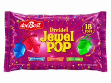 Dee Best Dreidel Jewel Pop Straw Apple