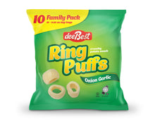 Dee Best Ring Puffs Onion Garlic FAMPACK