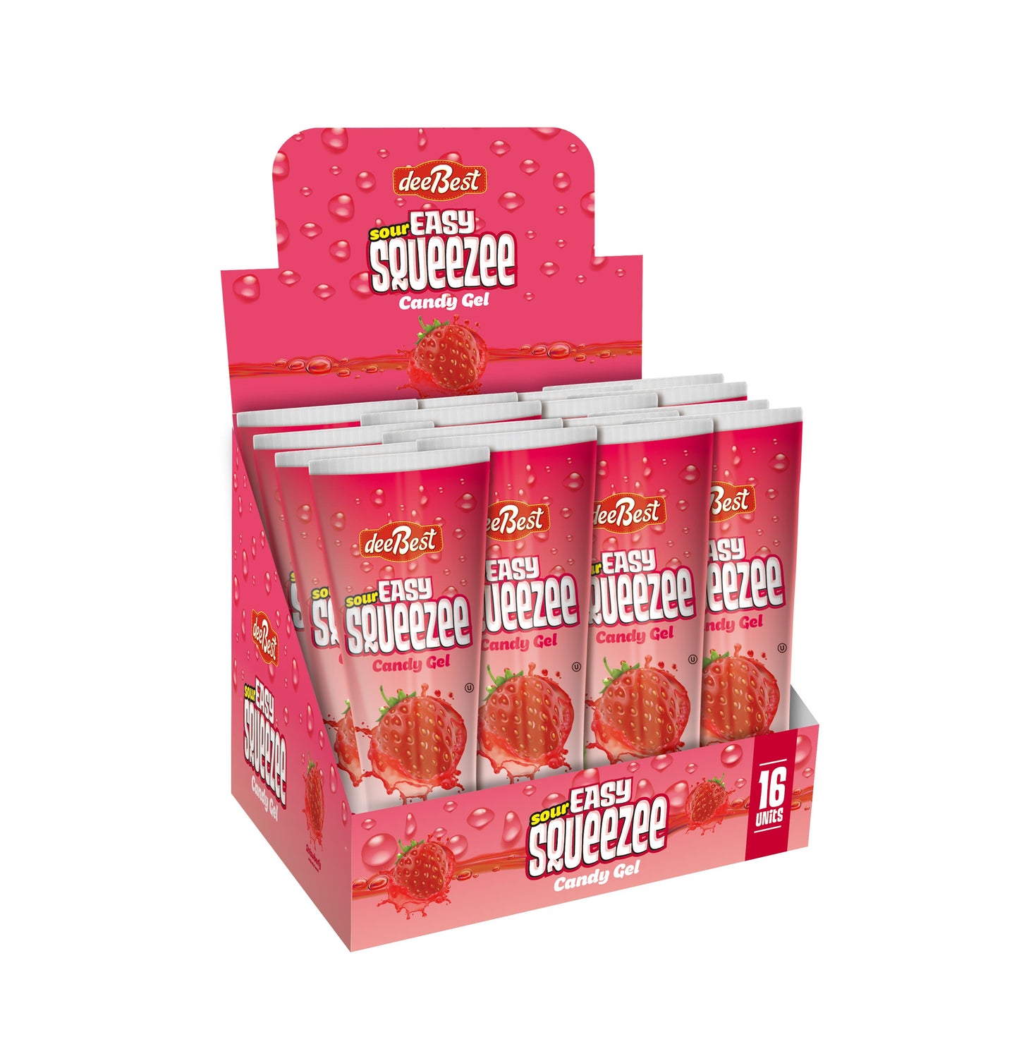 Dee Best Easy Squeezee Strawberry