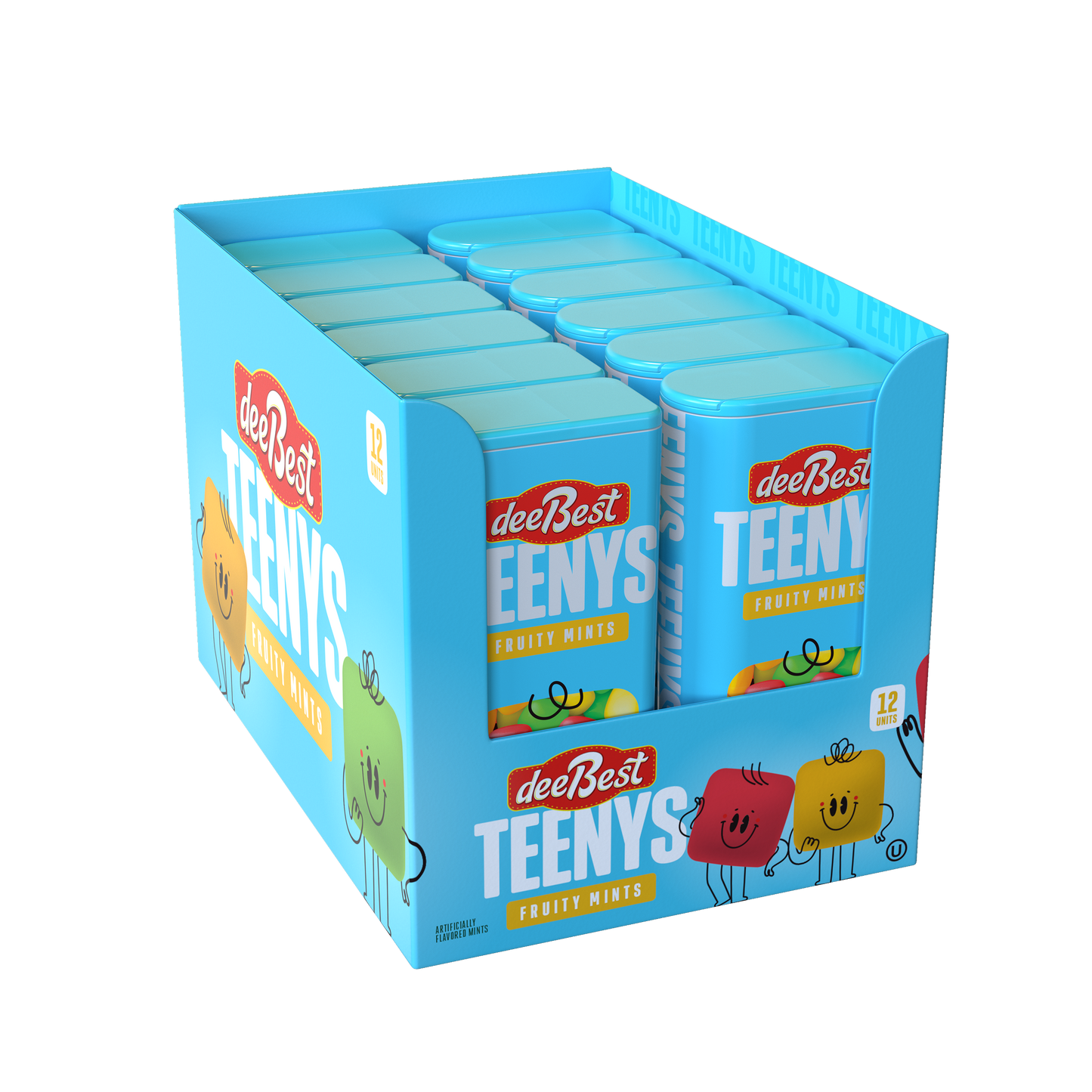 Dee Best Teenys Fruity Mints