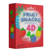 Dee Best 4D Fruit Snacks Orchard Fruits