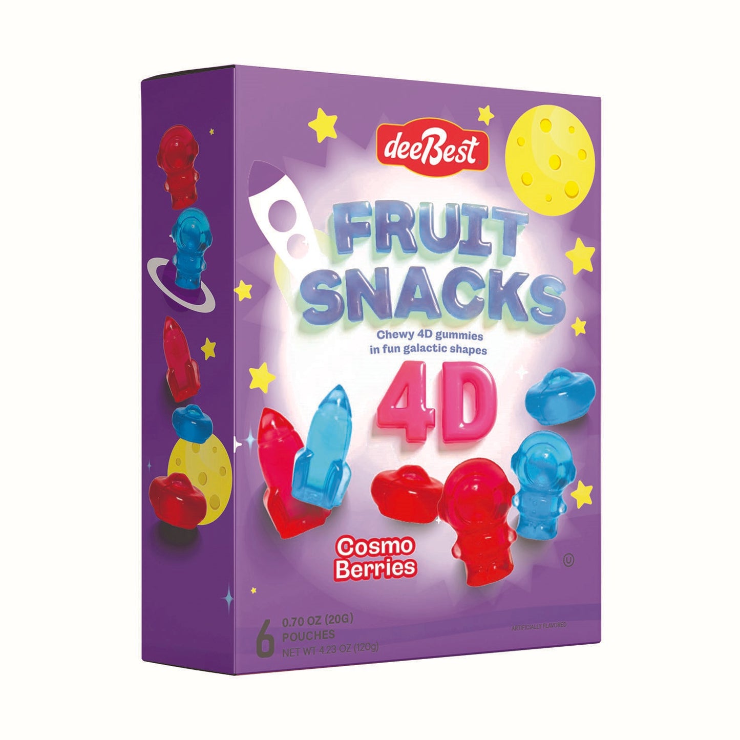 Dee Best 4D Fruit Snacks Cosmo Berries