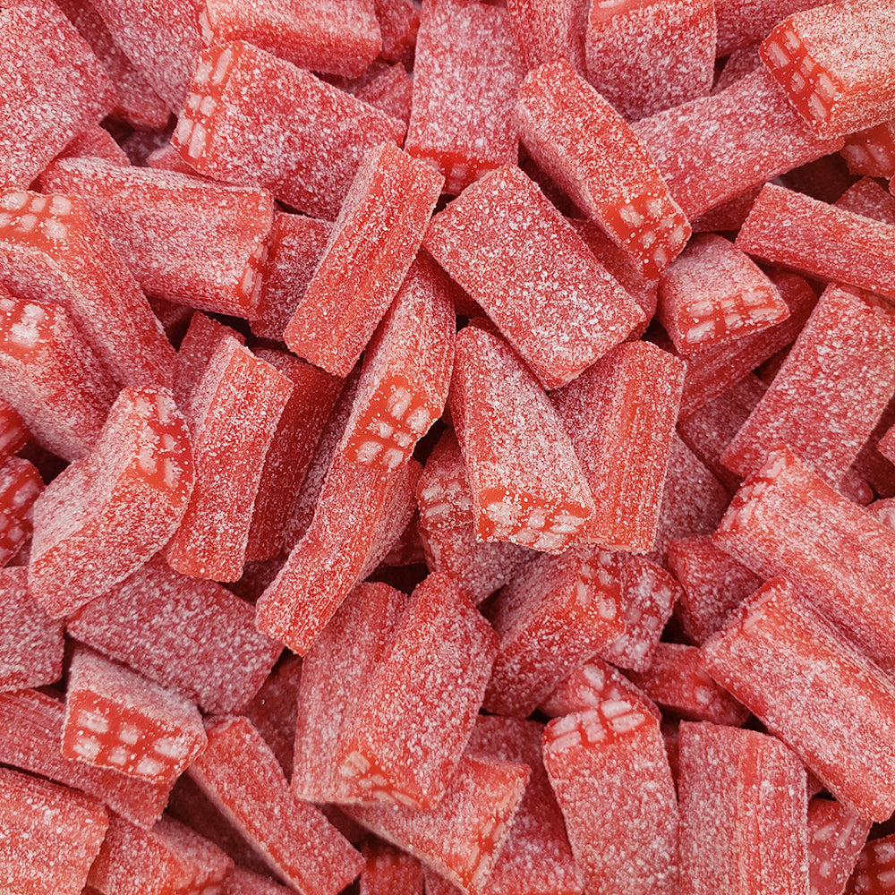 Dee Best Strawberry Sour Cubes