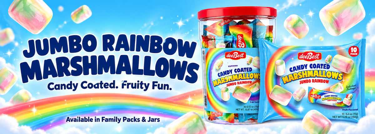 Jumbo Rainbow Marshmallow