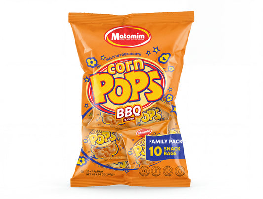 Matamim BBQ Corn Pops 10 Pack