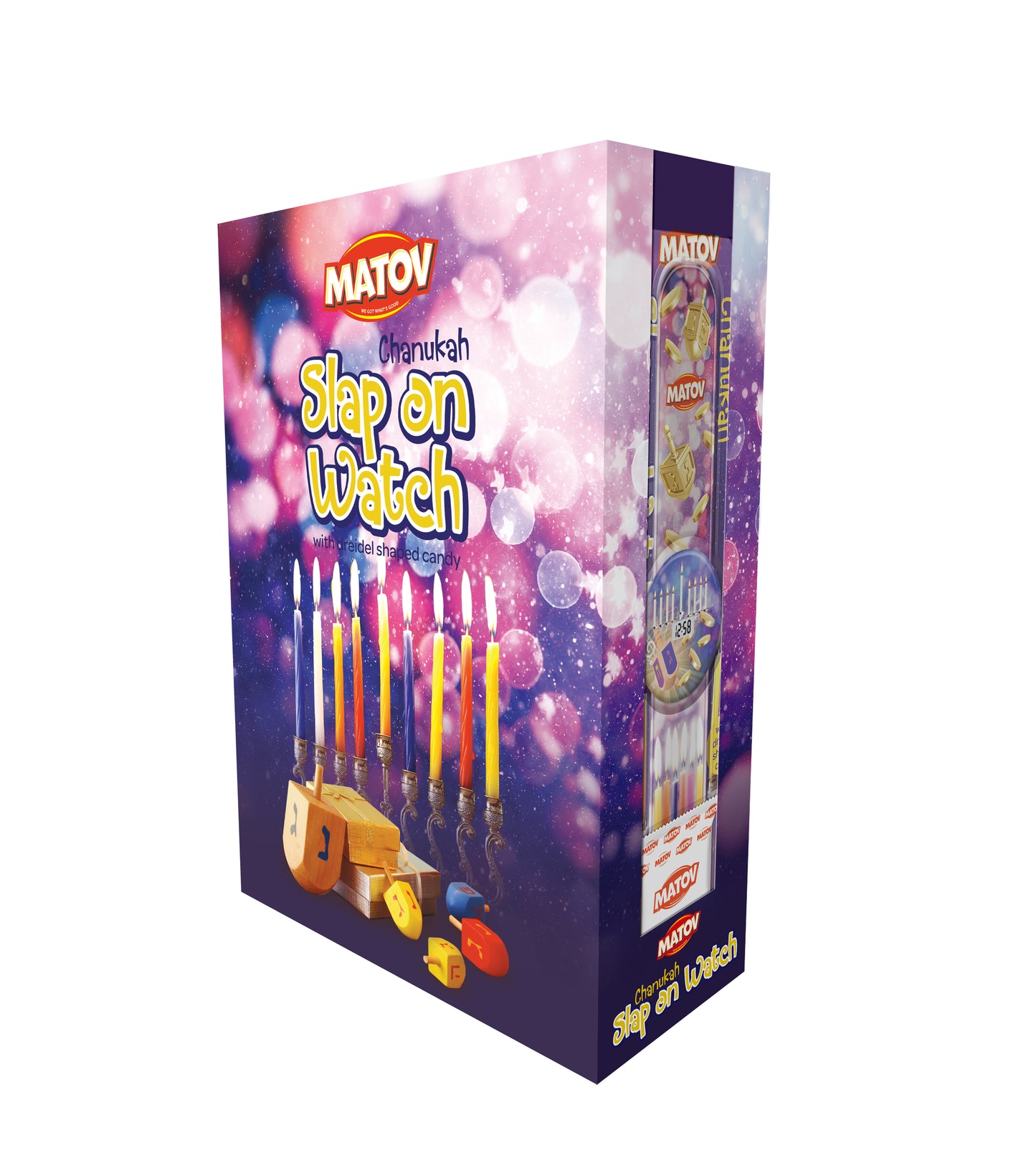 Matov Chanukah Slap On Watch