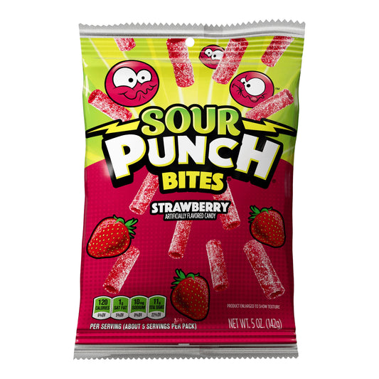 Sour Punch Bites Strawberry