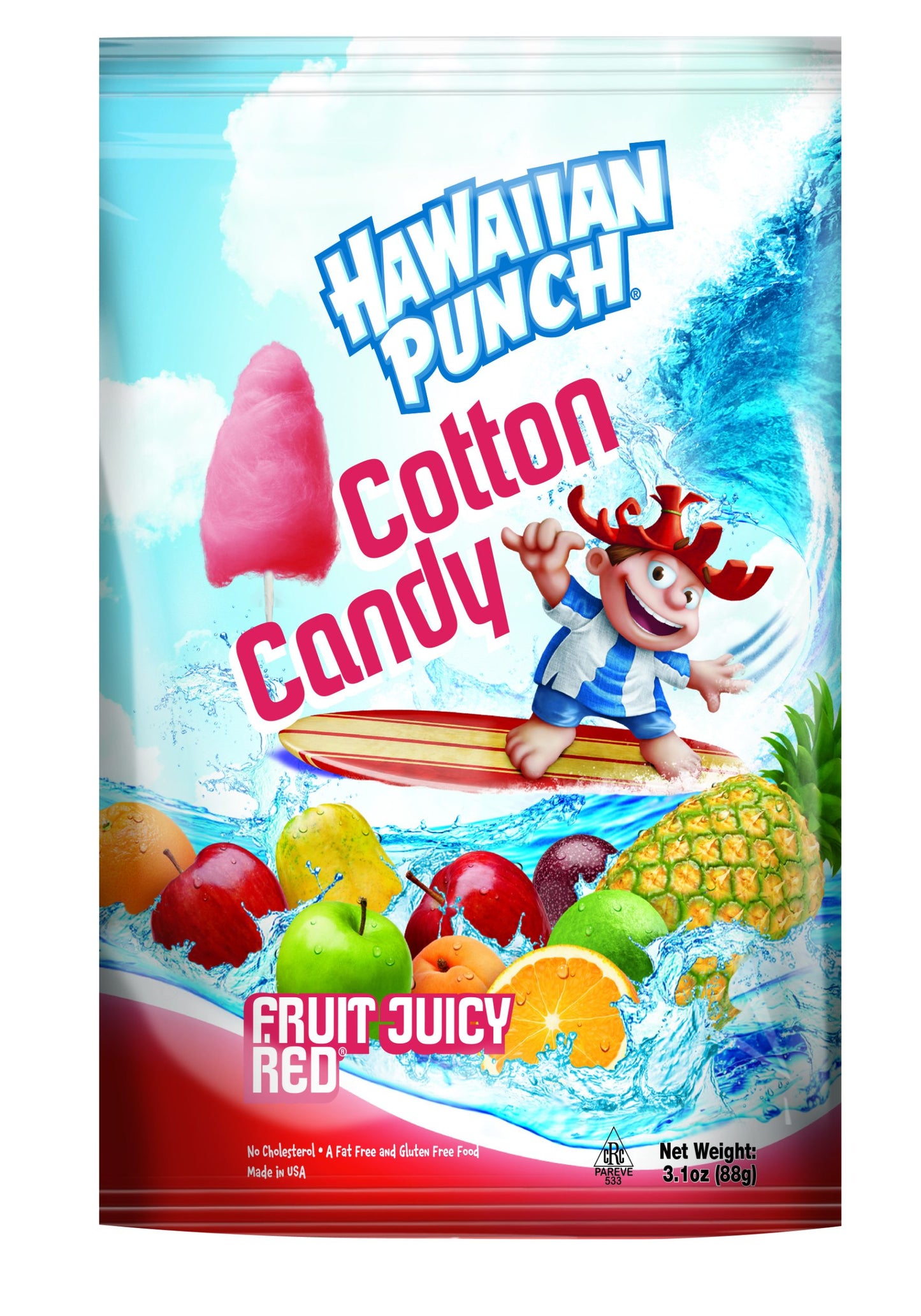 Hawaiian Punch Cotton Candy