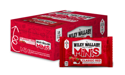 Wiley Wallaby Minis Classic Red 2oz