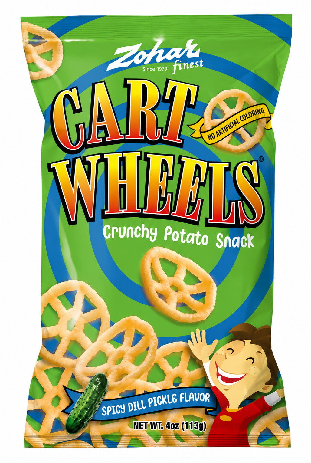 Zohar Spicy Dill Pickle Cartwheels